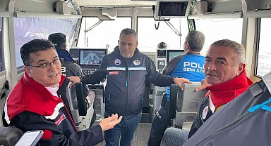 Tekirdağ'da balıkçılara yönelik denetim ve bilgilendirme çalışması