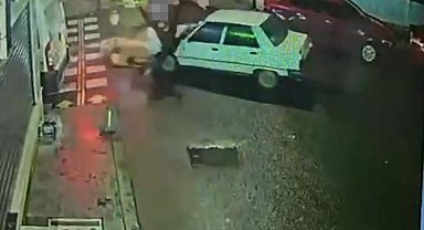 Tekirdağ'da feci kaza kamerada