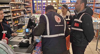 Tekirdağ'da marketlere denetim