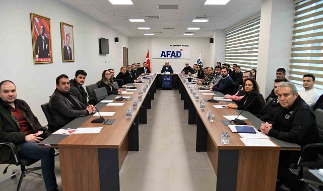 Tekirdağ'da muhtemel afetlere karşı bina riskleri değerlendirildi