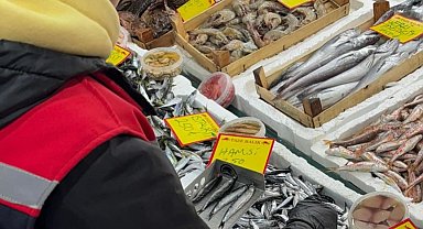 Tekirdağ'da perakende balık satış noktalarına sıkı denetim