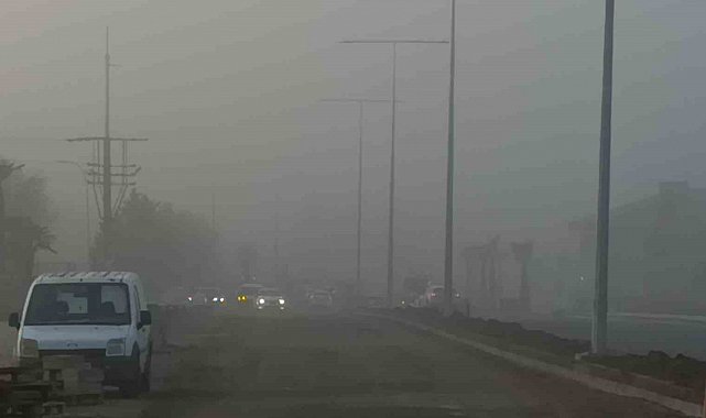 Tekirdağ'da sis etkili oldu