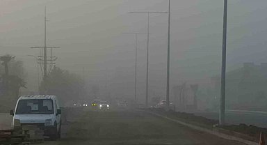 Tekirdağ'da sis etkili oldu