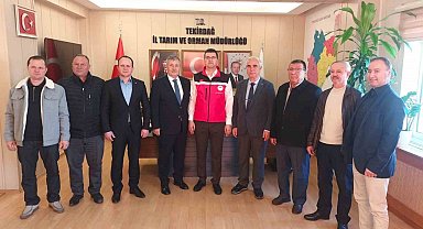 Tekirdağ'da tarımsal örgütlere birinci derece belge