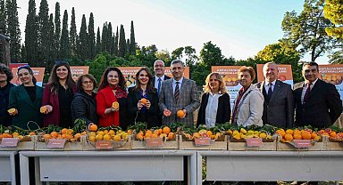 Tescillenip dünya pazarında yerini alan Antalya portakalları tanıtıldı