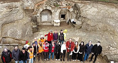 Tios Antik Kentinde 5 yıl devam eden kazılar tamamlandı