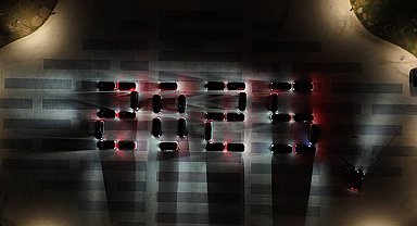 Togg'larla 2026'ya özel koreografi gösterisi