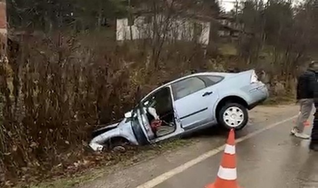 Tokat'ın Niksar ilçesinde trafik kazası: 3 yaralı