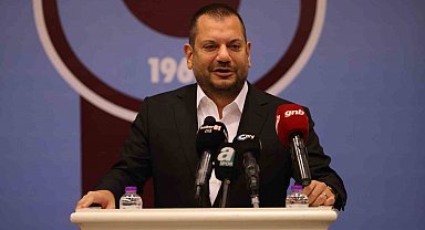 Trabzonspor Başkanı Ertuğrul Doğan, amatör kulüplere malzeme yardım törenine katıldı