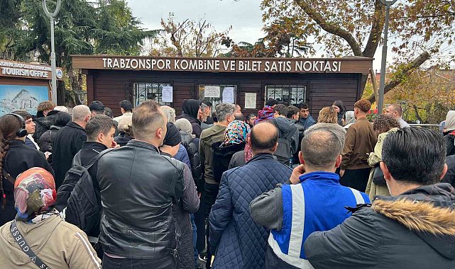 Trabzonspor'da Beşiktaş maçı biletleri satışa çıktı