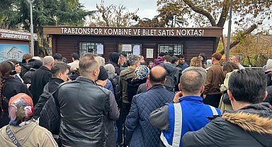 Trabzonspor'da Beşiktaş maçı biletleri satışa çıktı