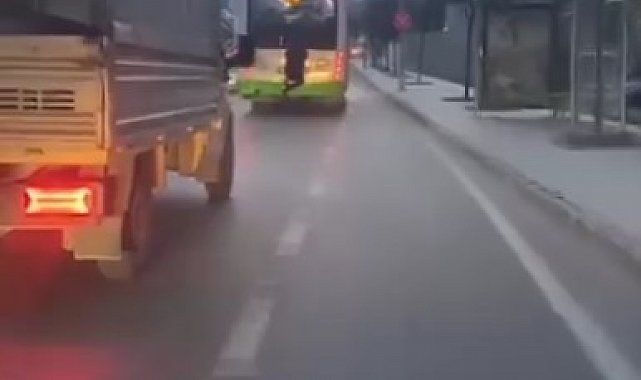 Trafikte tehlikeli anlar