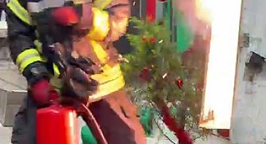 Trafoda çıkan parlama paniğe yol açtı