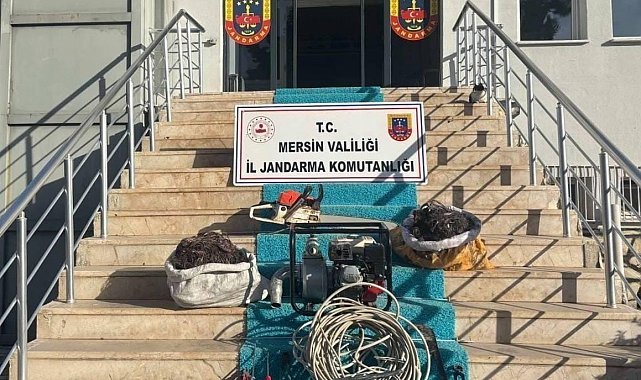 Trafolardan kablo hırsızlığı yapan 2 şüpheli yakalanıp tutuklandı