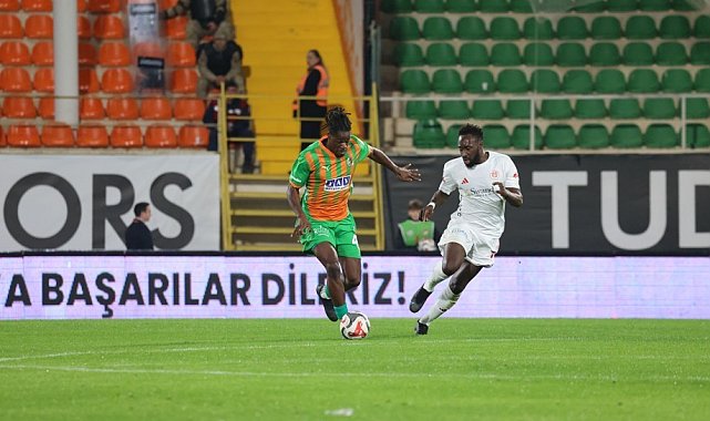 Trendyol Süper Lig: Alanyaspor: 0 - Antalyaspor: 0