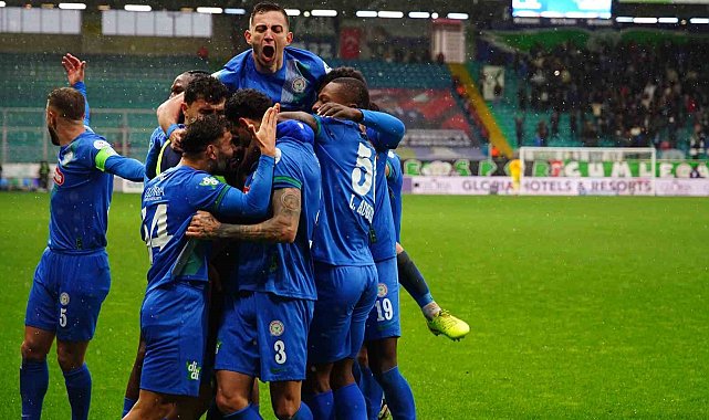 Trendyol Süper Lig: Çaykur Rizespor: 3 - Eyüpspor: 0