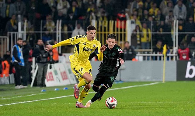 Trendyol Süper Lig: Fenerbahçe: 3 - Konyaspor: 0