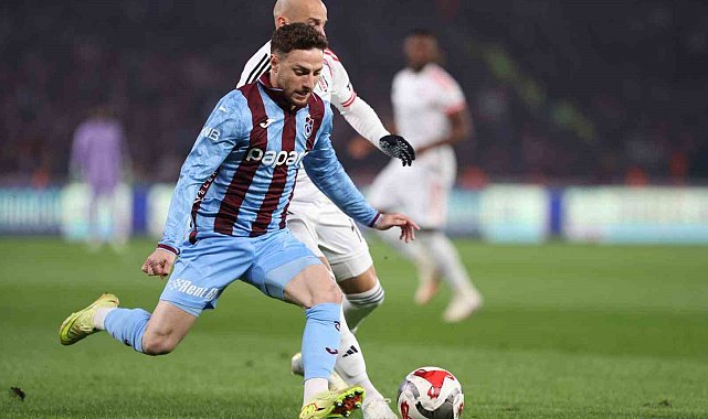 Trendyol Süper Lig: Trabzonspor: 1 - Beşiktaş: 3