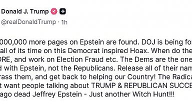 Trump'tan Adalet Bakanlığı'na Epstein belgeleri çağrısı: "Hepsinin isimlerini açıklayıp ülkeye hizmete geri dönün"