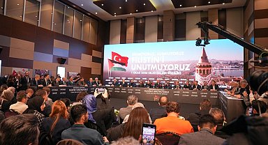 TÜRGEV, 1 Ocak 2026 Gazze yürüyüşünde tek yürek