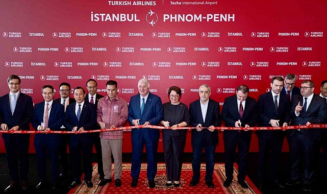 Türk Hava Yolları, Kamboçya'nın Başkenti Punom Pen'e uçuşlara başladı