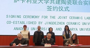 Türkiye ve Çin ortaklığında 'Uluslararası Seramik Laboratuvarı' kuruluyor