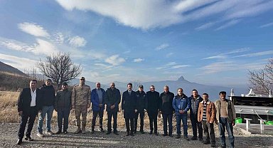 Tuzluca Kaymakamı Abdüllatif Yılmaz Hadımlı köyünde vatandaşlarla buluştu