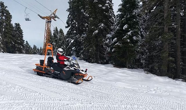 Uludağ'da sezon öncesi hazırlıklar tam gaz