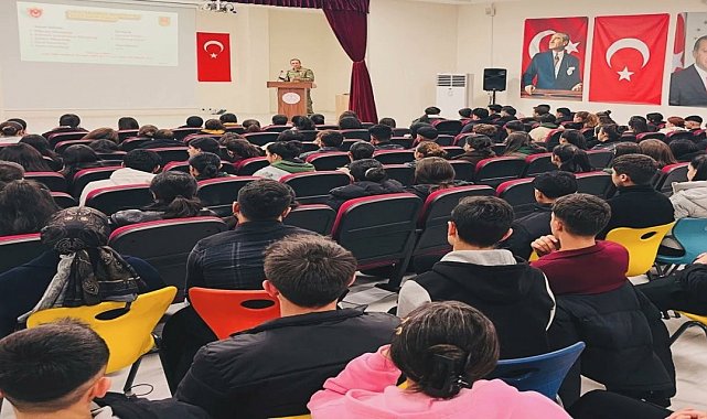 Uludere'de lise öğrencilerine MSÜ tanıtım semineri düzenlendi