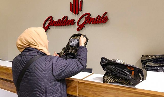 Ümraniye'de sosyal dayanışmanın güçlü adresi: "Gönülden Gönüle Giyim Mağazası"