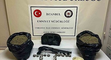 Ümraniye'de zehir tacirine baskın