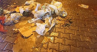 Uyarılara rağmen pazar yerini kirleten esnaf cezadan kurtulamadı