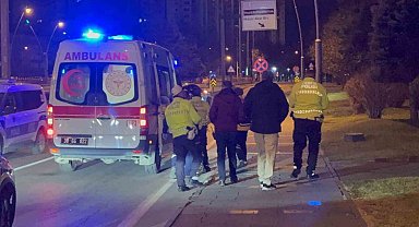 Uygulamadan polise çarpıp kaçtı, şüphelinin aracı 1 kilometre uzaklıkta park halinde bulundu