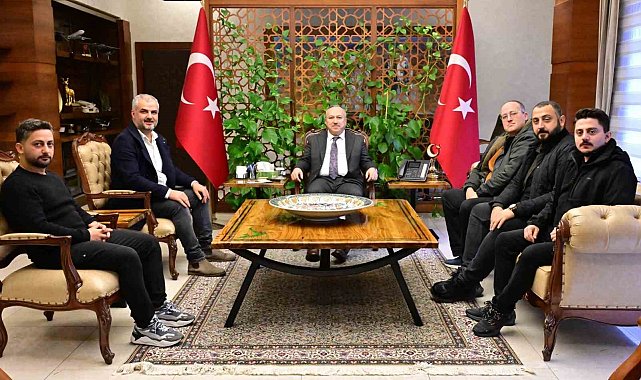 Vali Ali Fidan Düzceli gazetecileri ağırladı