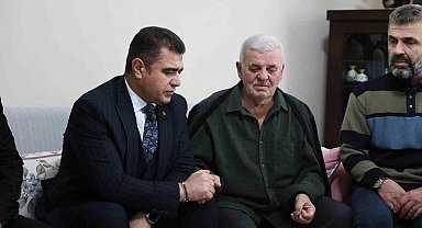 Vali Aslan şehit polis Turgut Külünk'ün ailesini yalnız bırakmadı