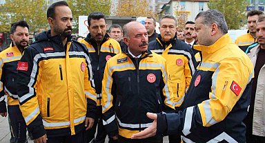 Vali Çalgan: 'Acil sağlık talebinde müdahaleyi kent merkezinde ortalama 5.7 dakikaya kadar indirdik'