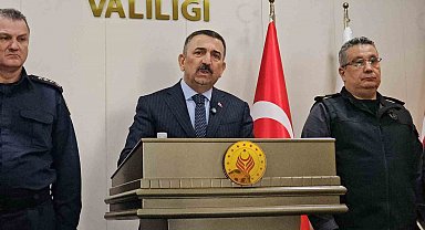 Vali Hacıbektaşoğlu, 2025 yılı güvenlik ve asayiş istatistiklerini paylaştı