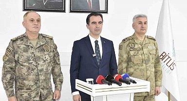 Vali Karakaya, 2025 yılında Bitlis'te yaşanan asayiş olaylarını değerlendirildi