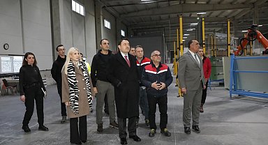 Vali Musa Işın, Altıntaş Zafer OSB'de incelemelerde bulundu