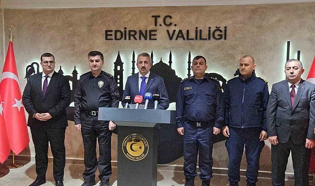 Vali Sezer: "Edirne'de 10 ayda bin 414 kişi yakalandı, motosiklet kazaları arttı"