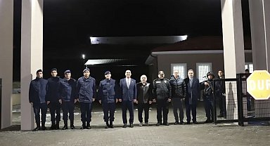 Vali Taşolar, görev başındaki ekiplerin yeni yılını kutladı