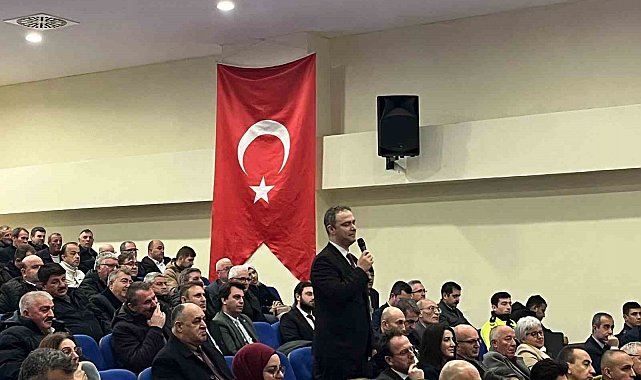 Vali Uğur Turan, Vize'de muhtarlarla bir araya geldi