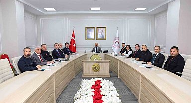 Vali yardımcılarıyla değerlendirme toplantısı yapıldı