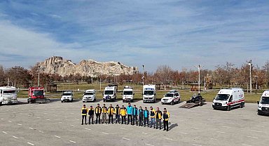 Van'da acil sağlık ekipleri çetin kış şartlarına karşı göreve hazır