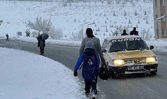 Van'da yoğun kar yağışı: Uçak seferleri rötar yaptı