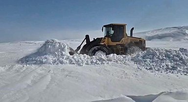 Varto'da 25 köy yolu ulaşıma kapandı