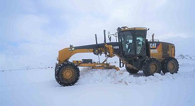 Varto'da 8 köy yolu ulaşıma kapandı