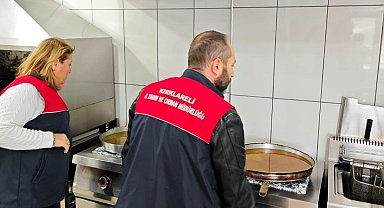 Vize'de kuru yemiş, pastane ve içkili mekanlara yılbaşı denetimi