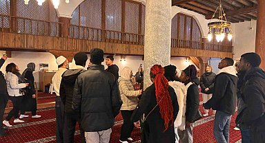 Yabancı üniversite öğrencileri Şuhut'un tarih ve kültürüyle buluştu