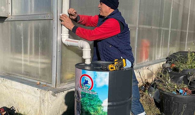 Yağmur suyu hasadı uygulaması geliştirildi